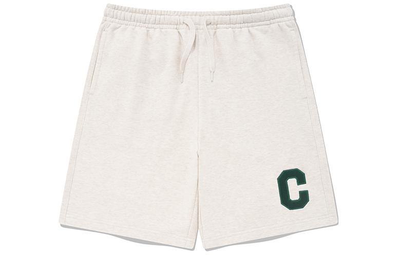 

Повседневные шорты унисекс, овсяный цвет, средней плотности Covernat, oat