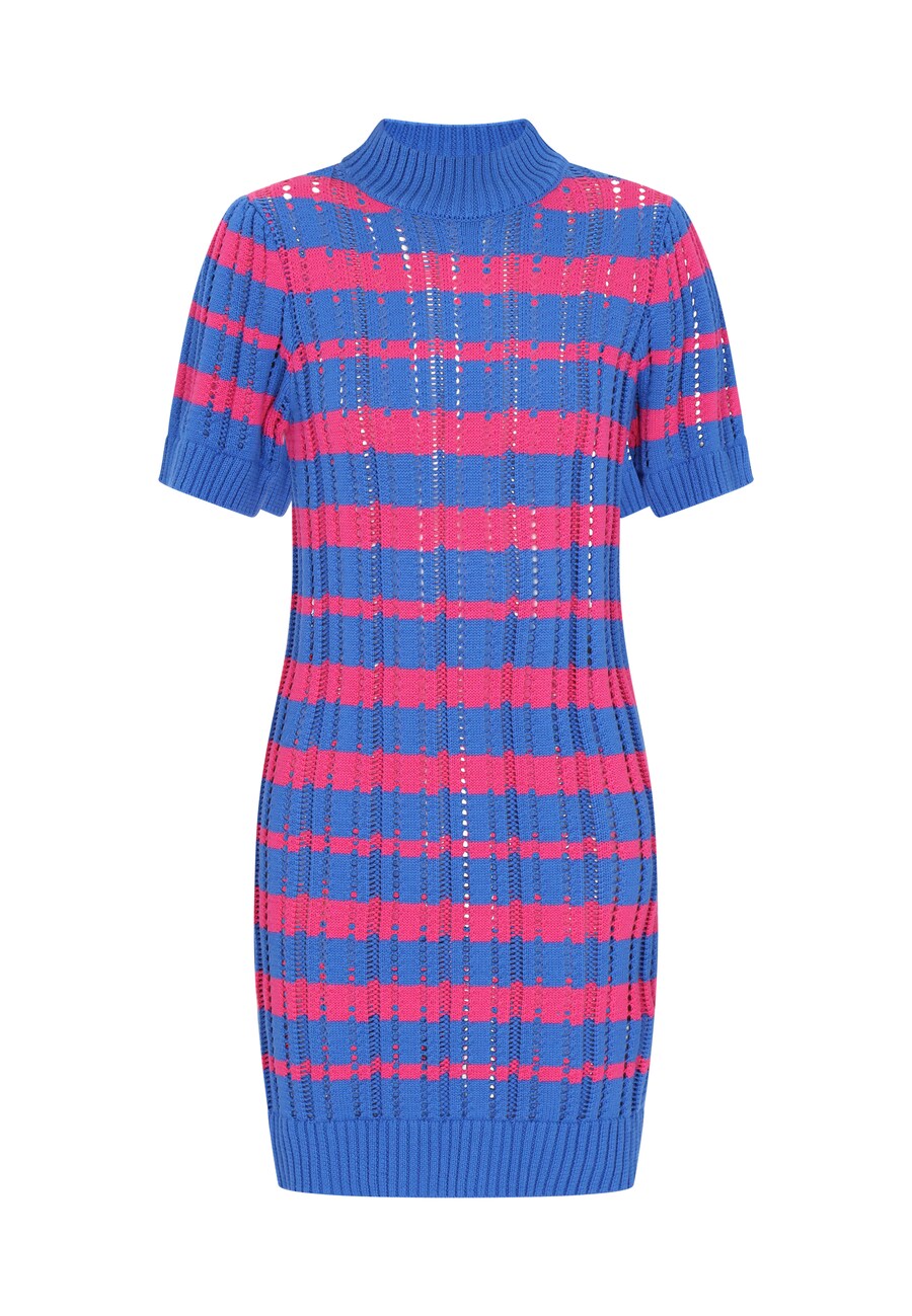 

Вязаное платье IZIA Boho, синий