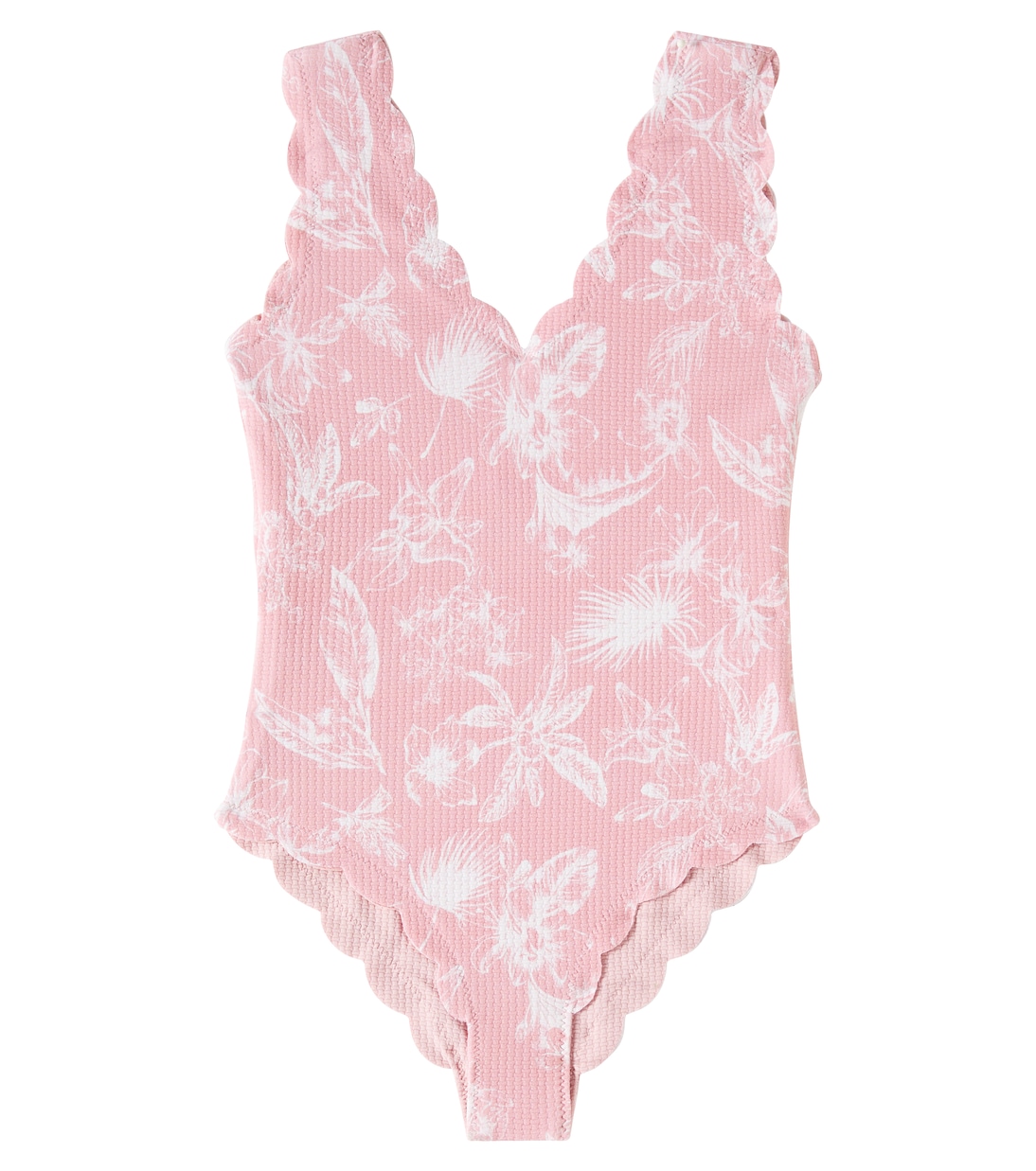 

Чарльстон кружевной купальник с цветочным принтом Marysia Bumby, Calm Floral Print