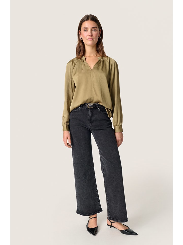 

Блузка Soaked in Luxury, оливковый