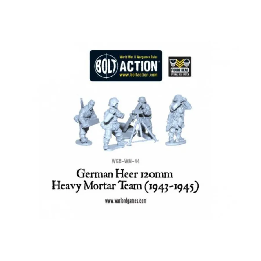 

Немецкий тяжелый миномет Heer 120, Bolt Action - German - Heer (28mm)