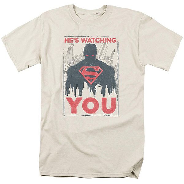

Футболка с принтом Superman he´s watching you Licensed Character