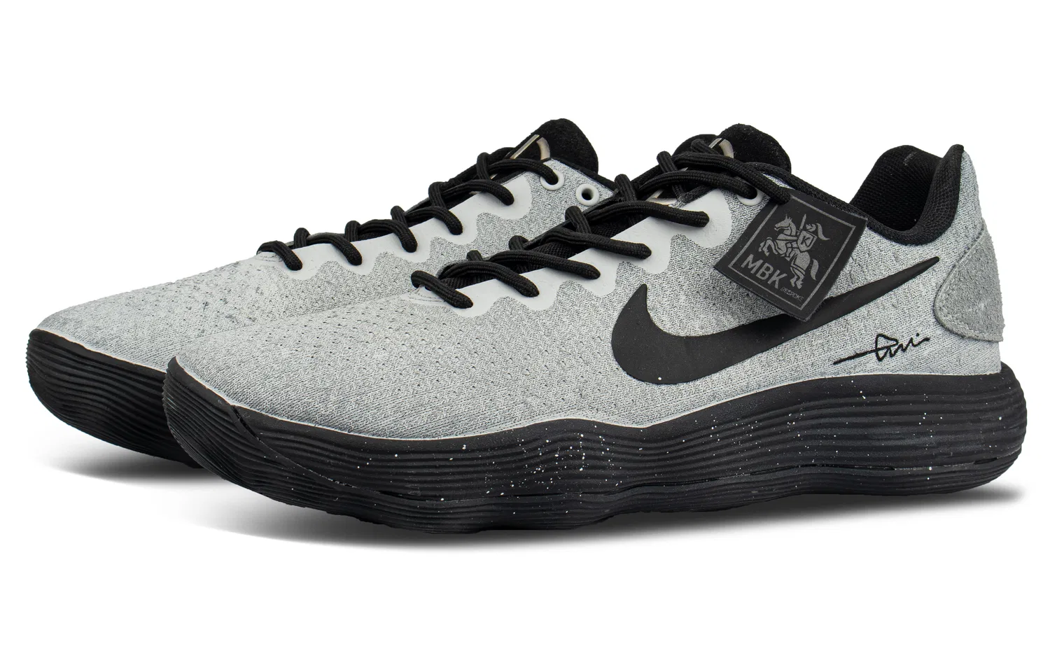 Кроссовки Nike Hyperdunk 2017 Light Gray — фото 4