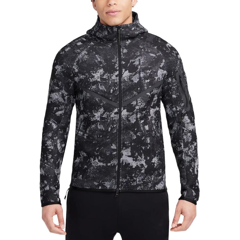 

Nike Толстовка мужская флисовая с молнией, Black