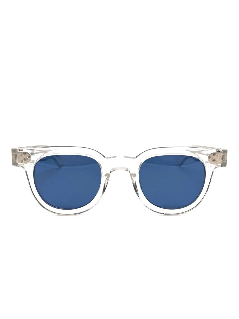 

Солнцезащитные очки в круглой оправе JULIUS TART OPTICAL, белый