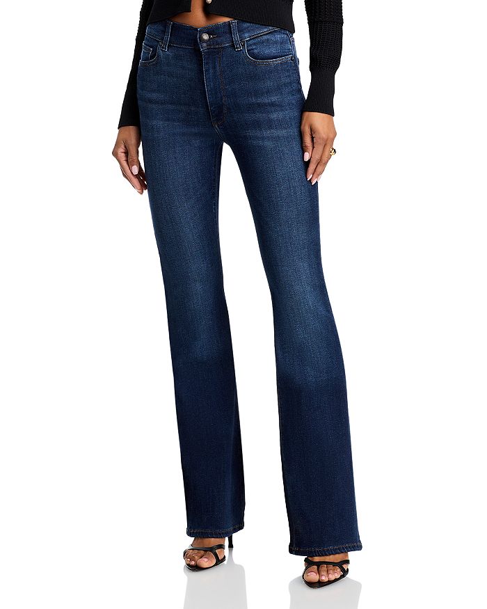 

Джинсы Bridget Bootcut High Rise Instasculpt в цвете Dark Indigo DL1961, синий