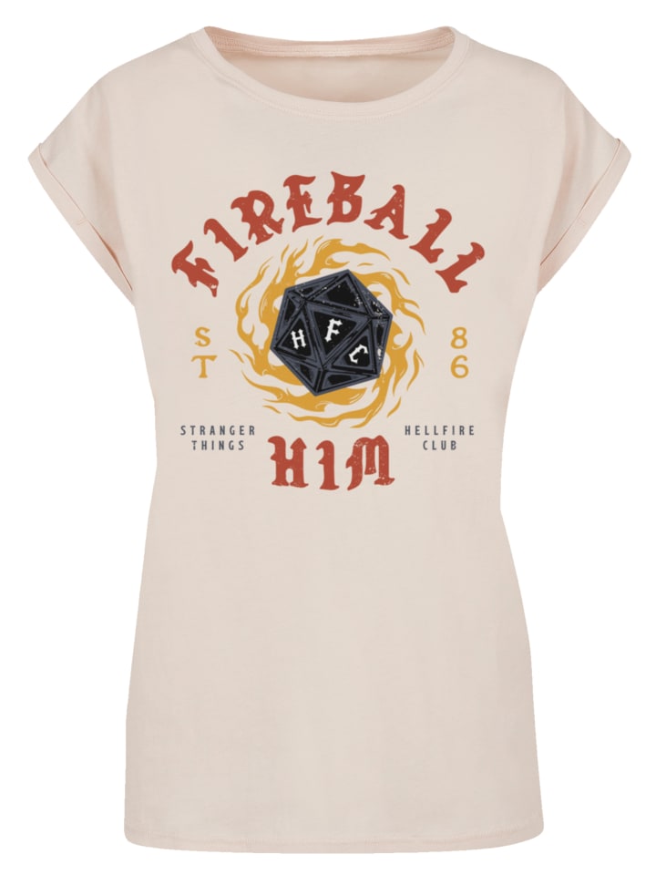 

Футболка Stranger Things Fireball Dice 86 в цвете Whitesand F4NT4STIC, Белый, Футболка Stranger Things Fireball Dice 86 в цвете Whitesand F4NT4STIC