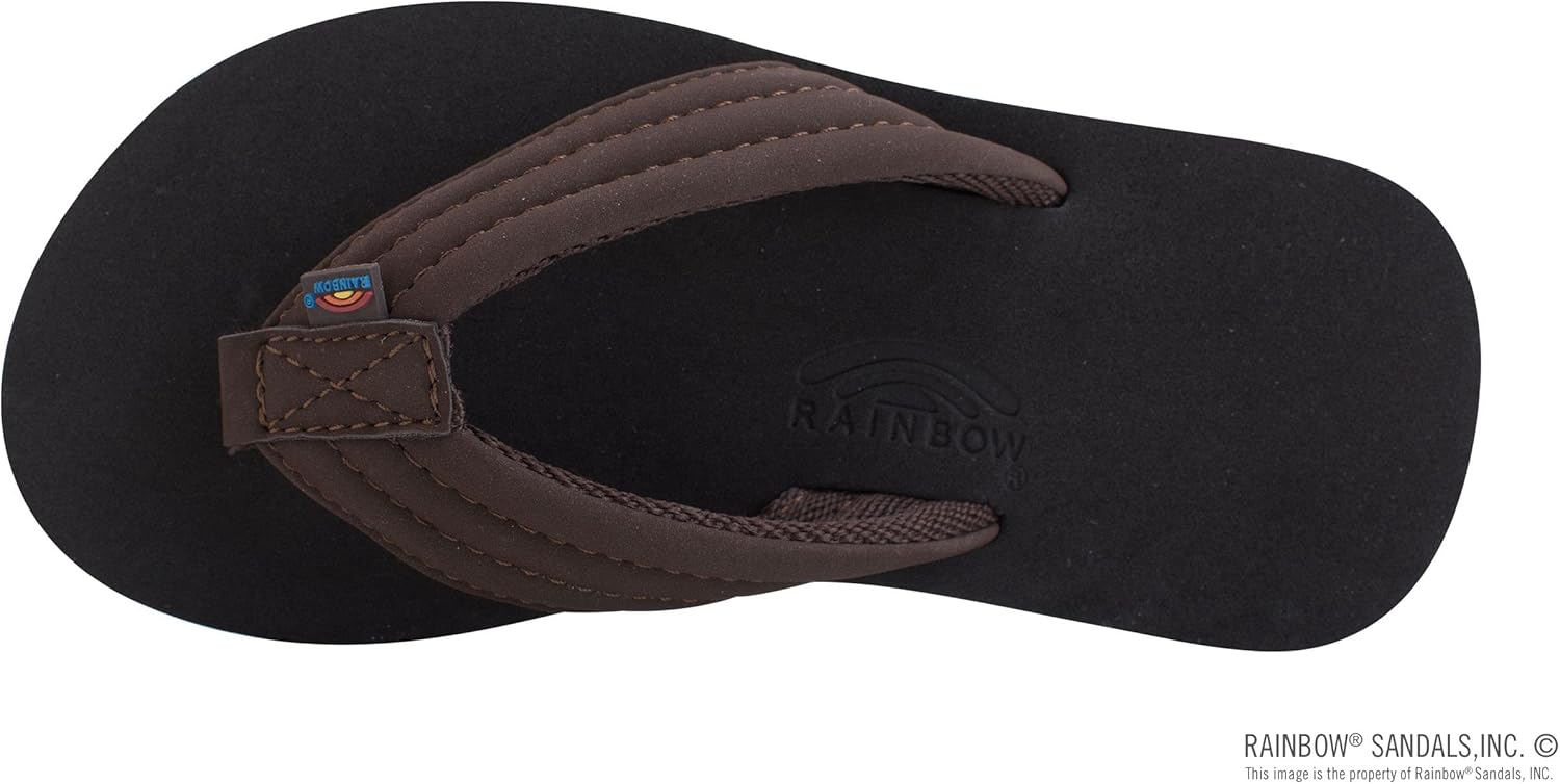 Детские сандалии Rainbow Sandals Grombow с мягкой резиновой подошвой, неопрена ремешком и задним ремешком, коричневый — фото 3