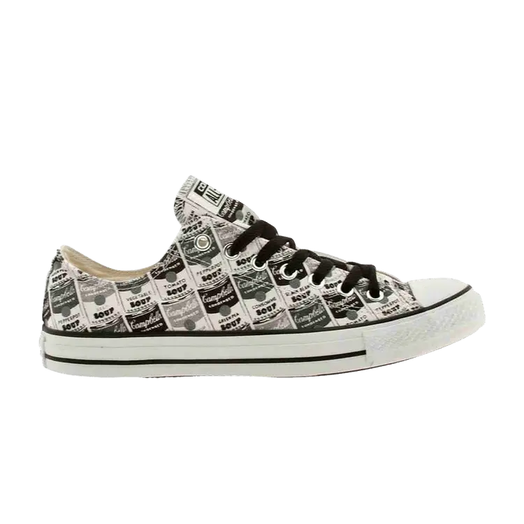 

Кроссовки Converse Andy Warhol x Chuck Taylor All Star Ox 'Soup Cans', черный