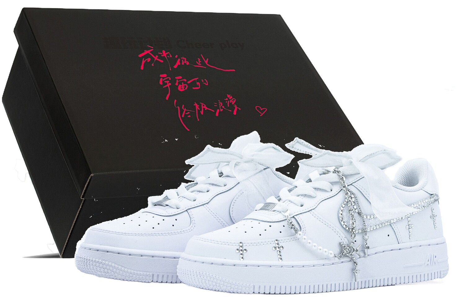 

Женские кроссовки для скейтбординга Nike Air Force 1, White