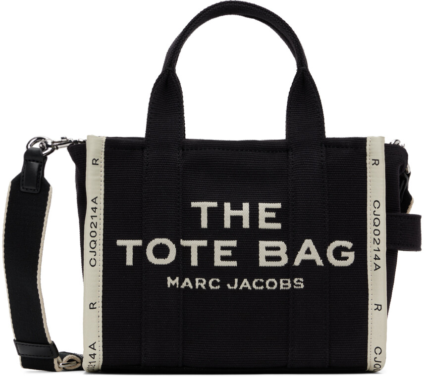 

Черный - Маленькая жаккардовая сумка-тоут Marc Jacobs