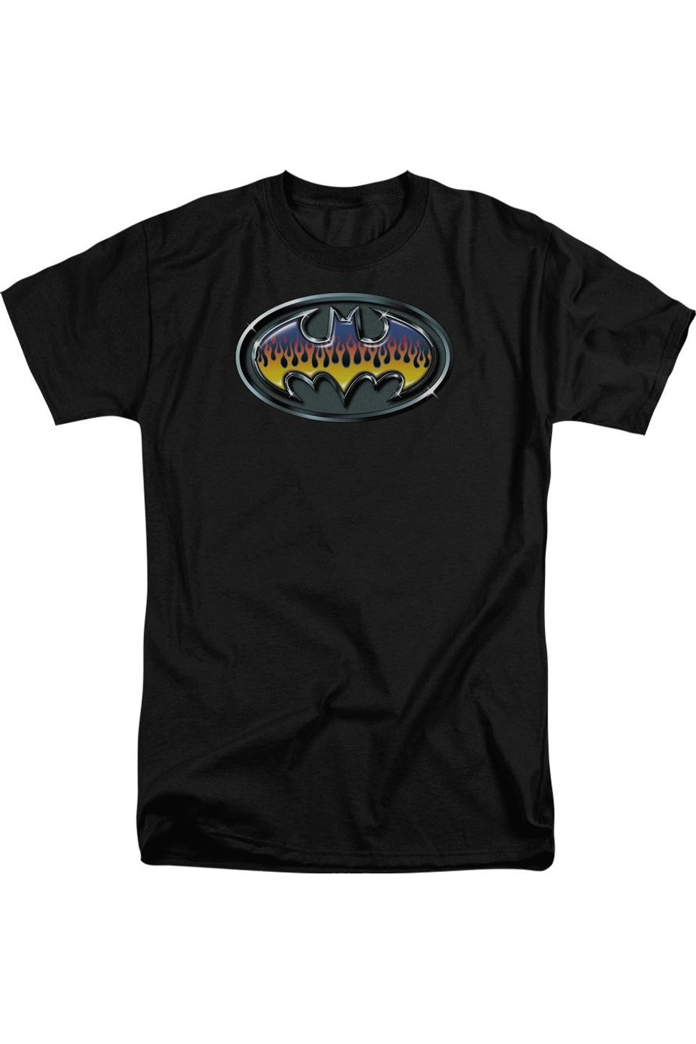 

Футболка Batman Hot Rod Shield с коротким рукавом для взрослых Gildan, черный