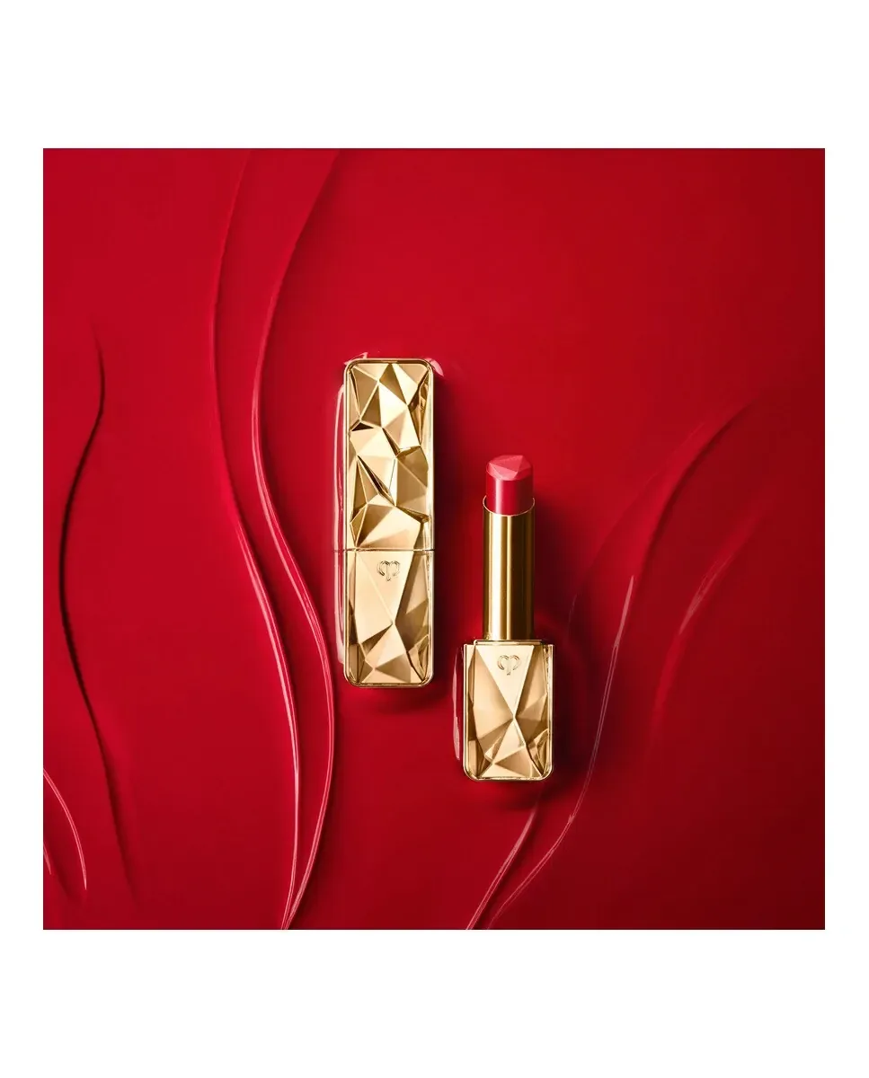 Помада The Precious Lipstick Clé De Peau Beauté, 2 True Scarlet Diamond — фото 4