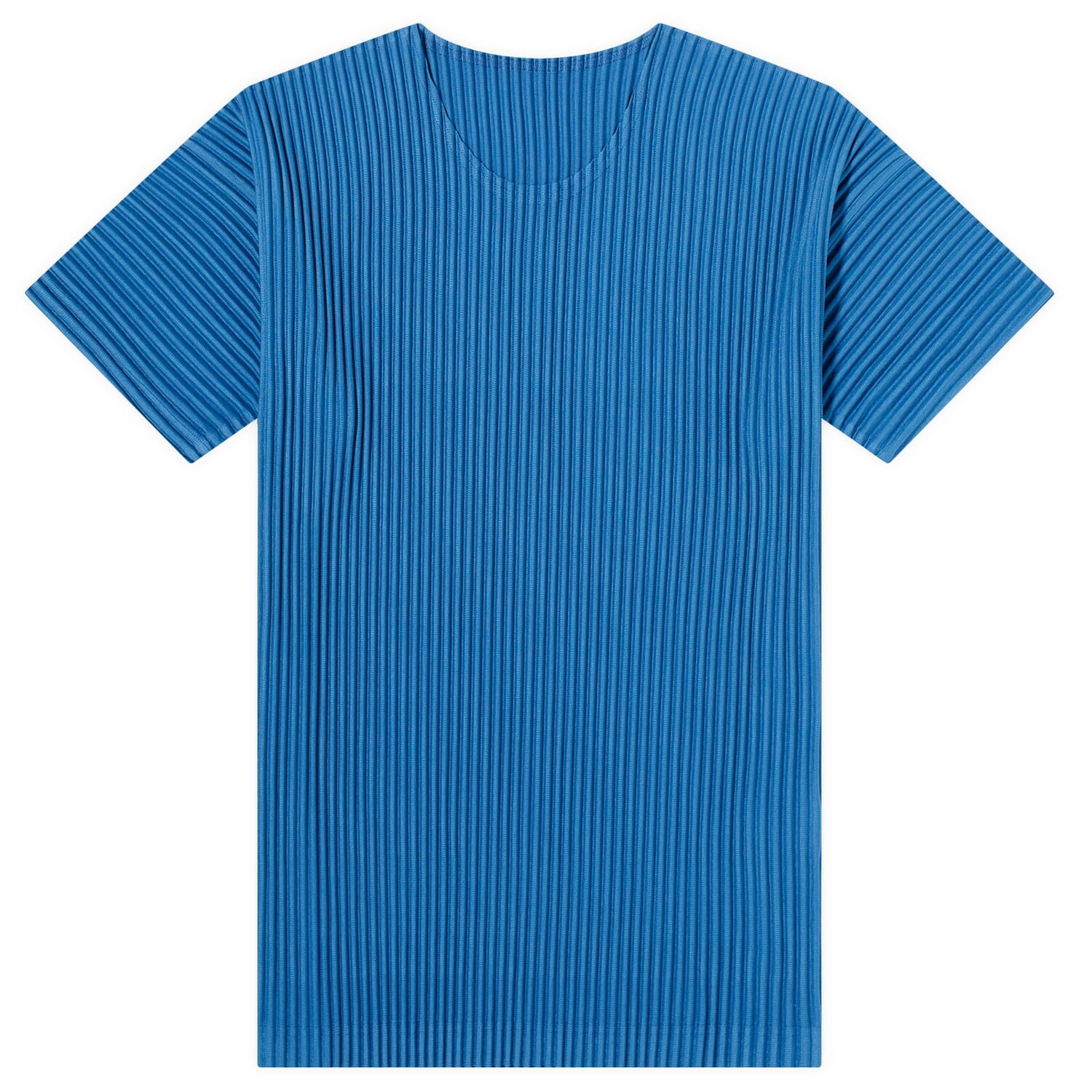 

Футболка Homme Plissé Issey Miyake Pleated T-Shirt, цвет Iron Blue