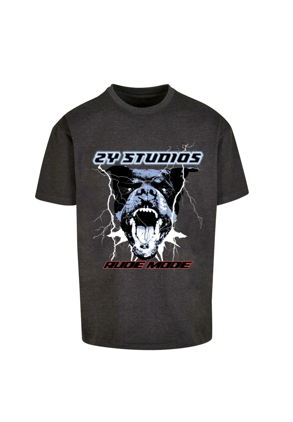 

Футболка с принтом ROTTWEILER TEE 2Y Studios, темно-серый