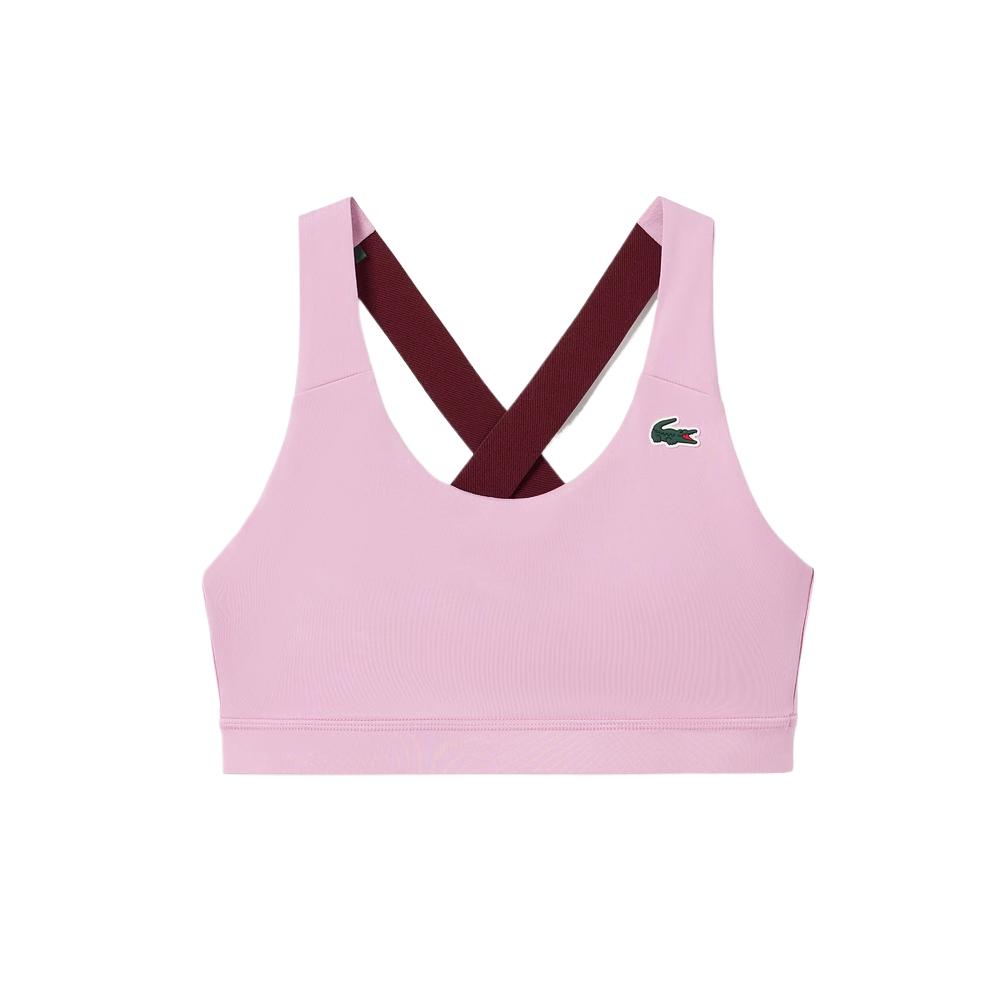 

Топ с логотипом Performance LACOSTE, розовый