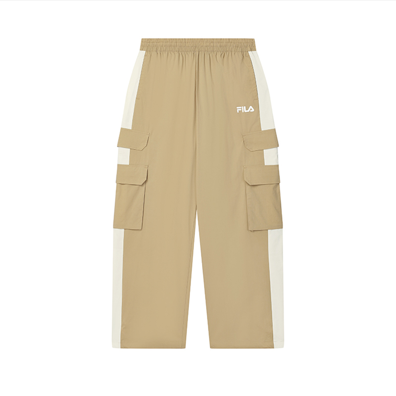 

Повседневные брюки женские песчаный хаки FILA