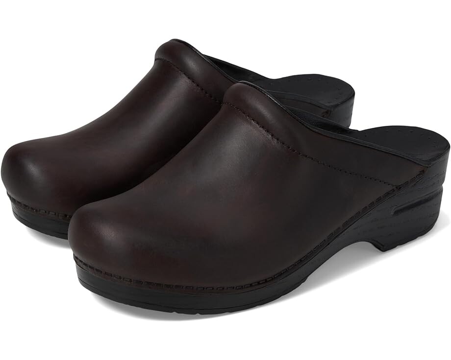 

Сабо Dansko Sonja, цвет Antique Brown/Black Outsole