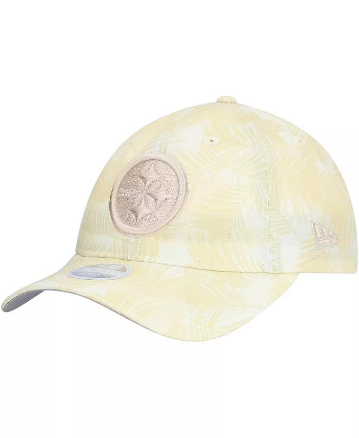 

Женская регулируемая кепка Pittsburgh Steelers Frond 9TWENTY, кремовая New Era