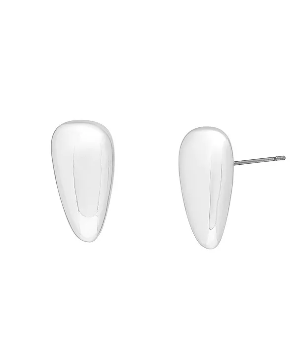 

Серьги-Гвоздики с серебряными листьями Robert Lee Morris Soho, silver