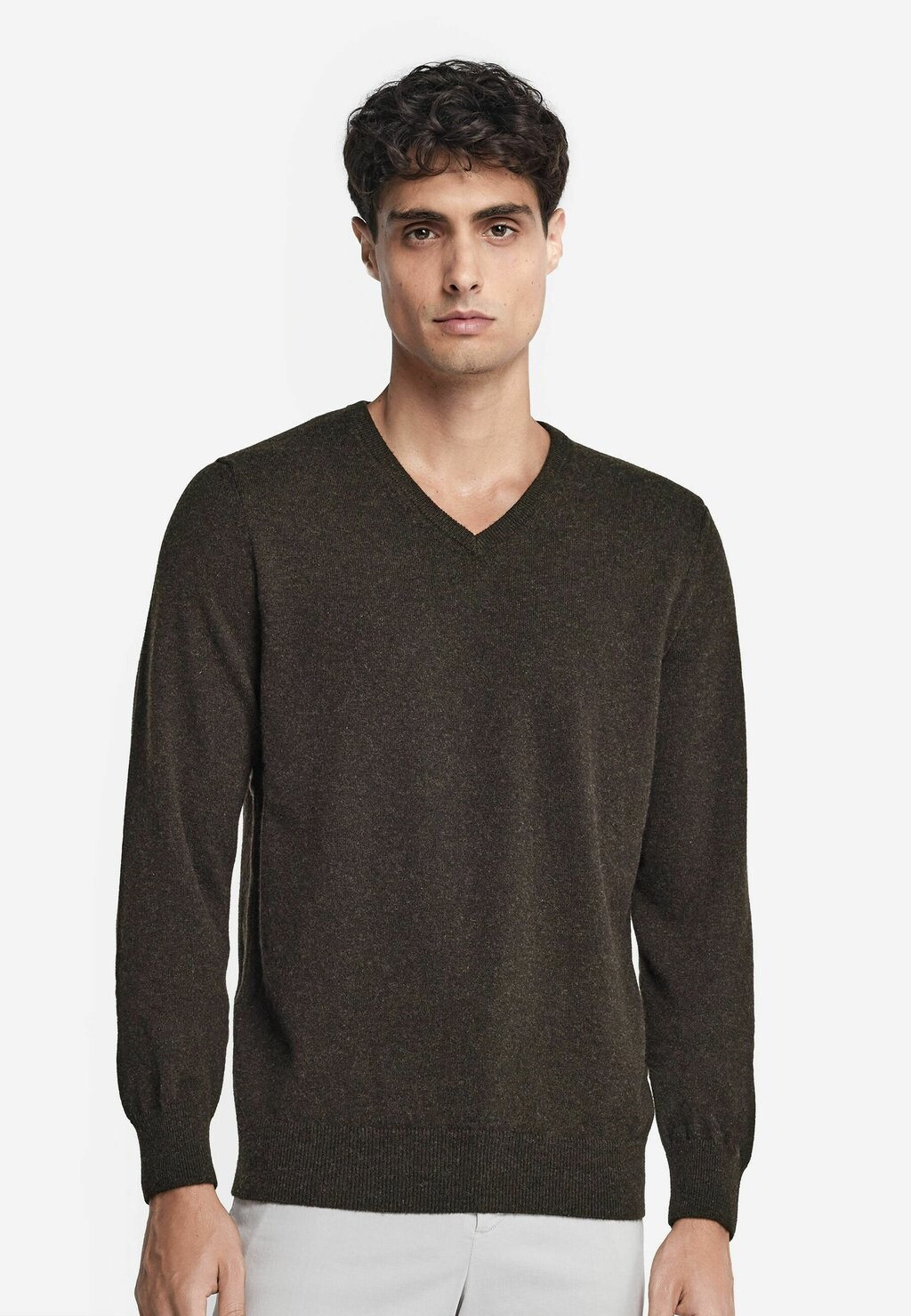 

Джемпер ULTRASOFT V-NECK Falconeri, коричневый