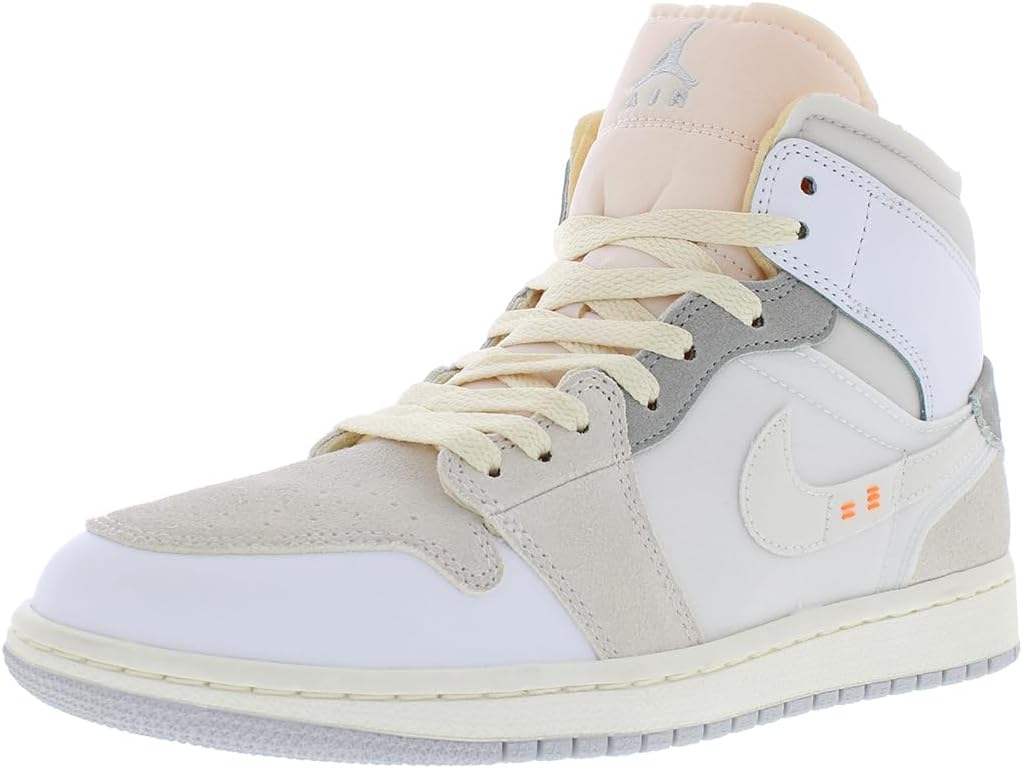 

Мужские кроссовки Nike Air Jordan 1 Mid SE, белый/серый