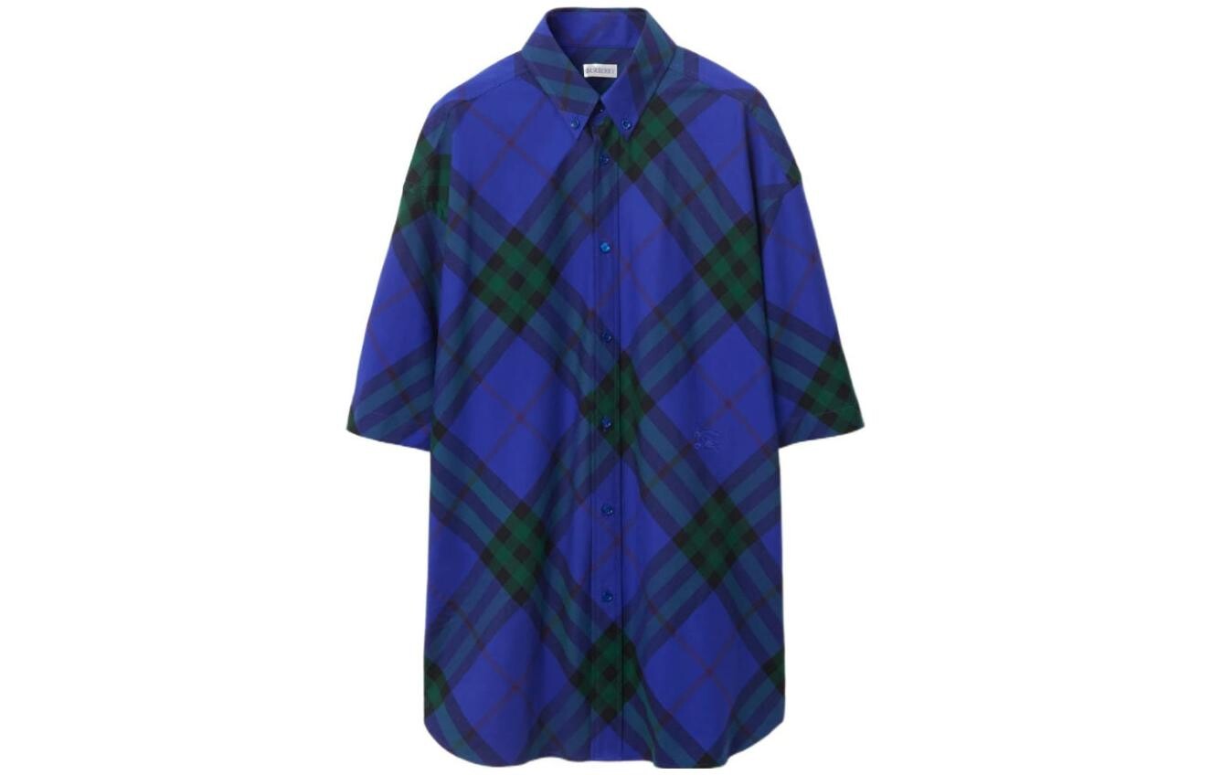 

Рубашка мужская Knight Blue Burberry, синий