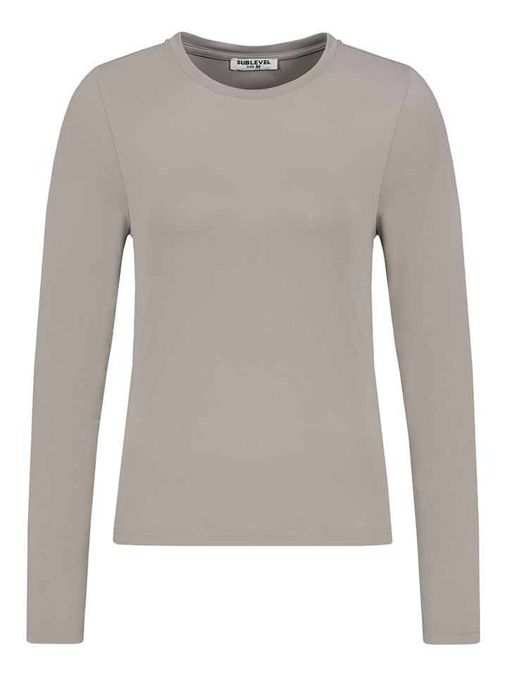 

Sublevel Футболка с длинными рукавами серого цвета