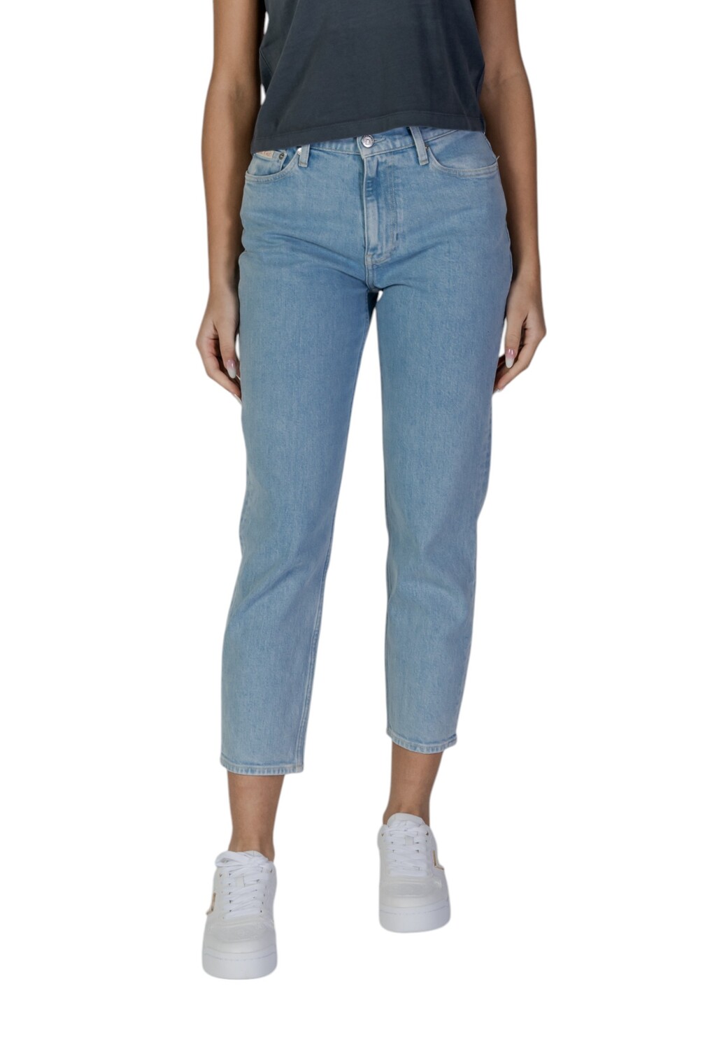 

Джинсы Calvin Klein Jeans укороченные, светло-голубой