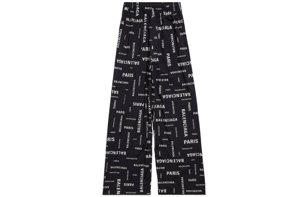 

Повседневные брюки мужские черные Balenciaga, черный