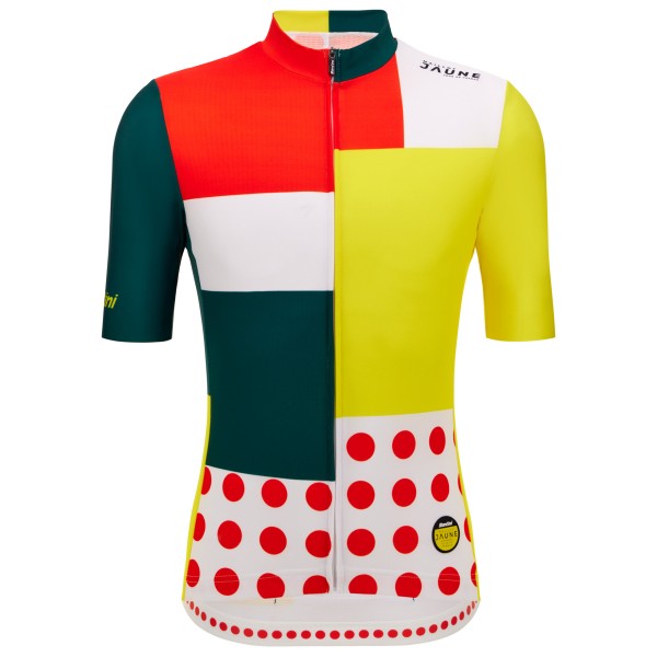 

Официальная майка Maillot Jaune - велосипедная майка Santini, Print