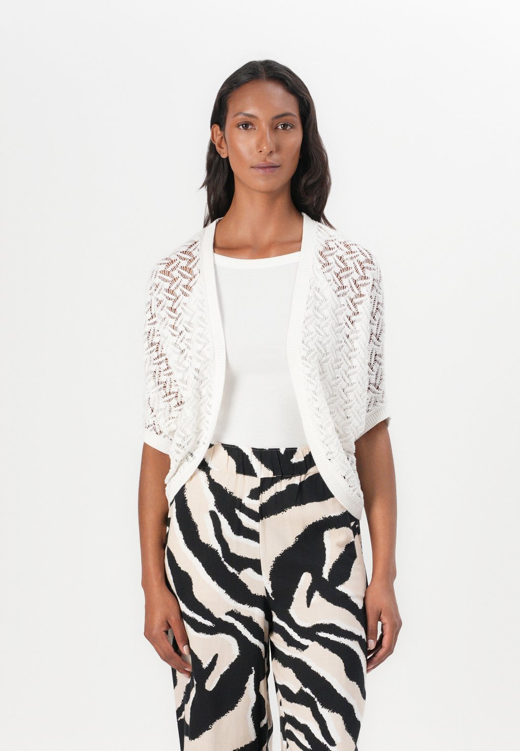 

Кардиган SHORT BOLERO TOM TAILOR, белый