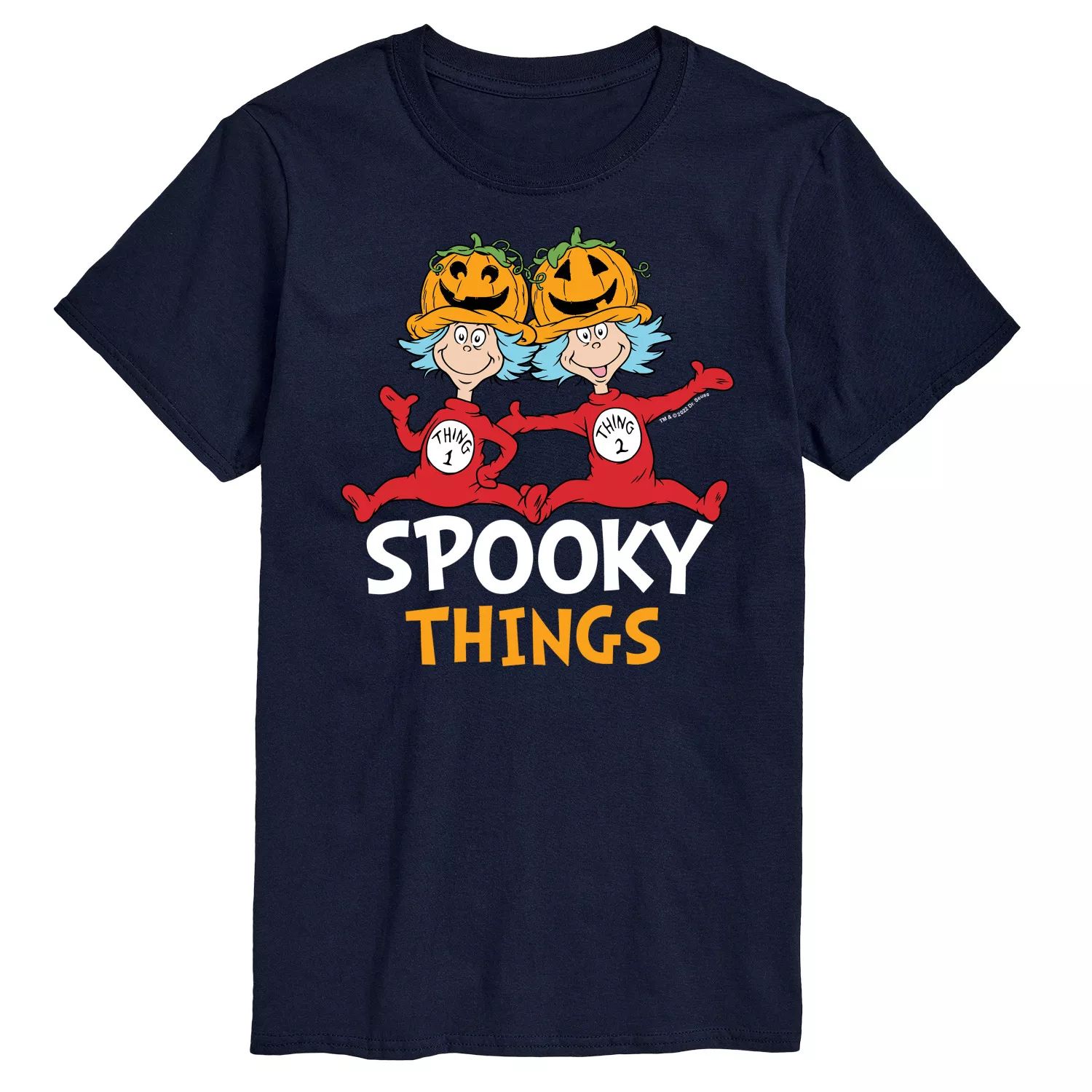 

Мужская футболка Dr. Seuss Spooky Things Licensed Character