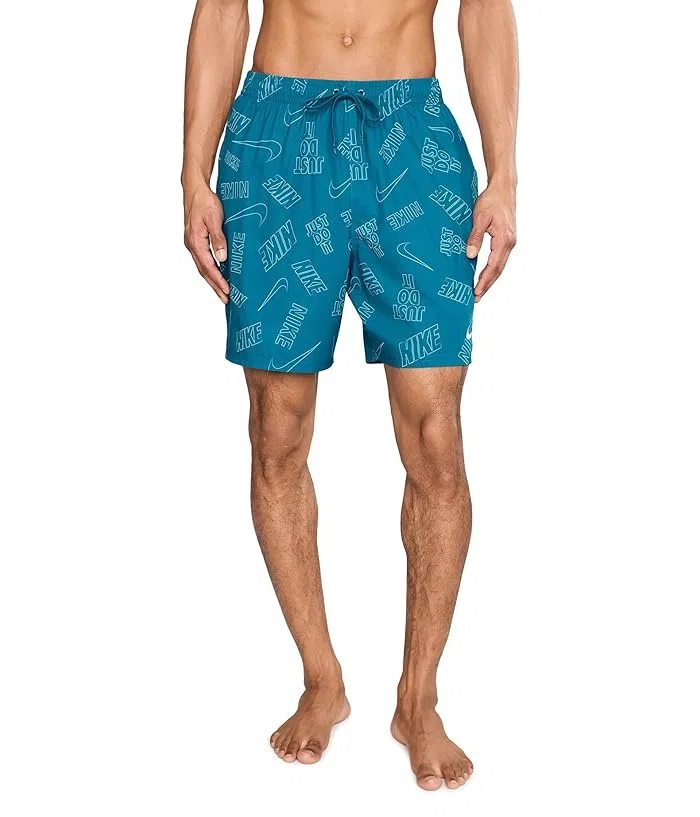 Плавки Nike Breaker Multi Print 7" Volley, Green Abyss