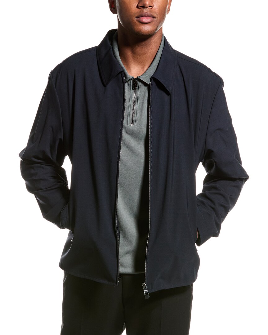 

Куртка BOSS Hugo Boss Hanry из смесовой шерсти, синий