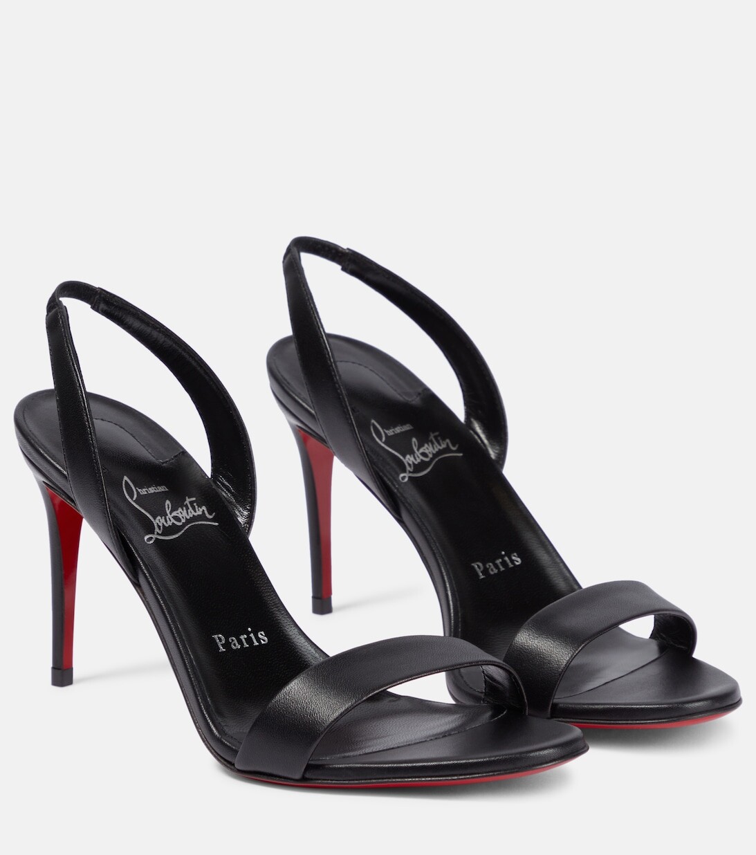 Кожаные сандалии O Marilyn 85 Christian Louboutin, черный