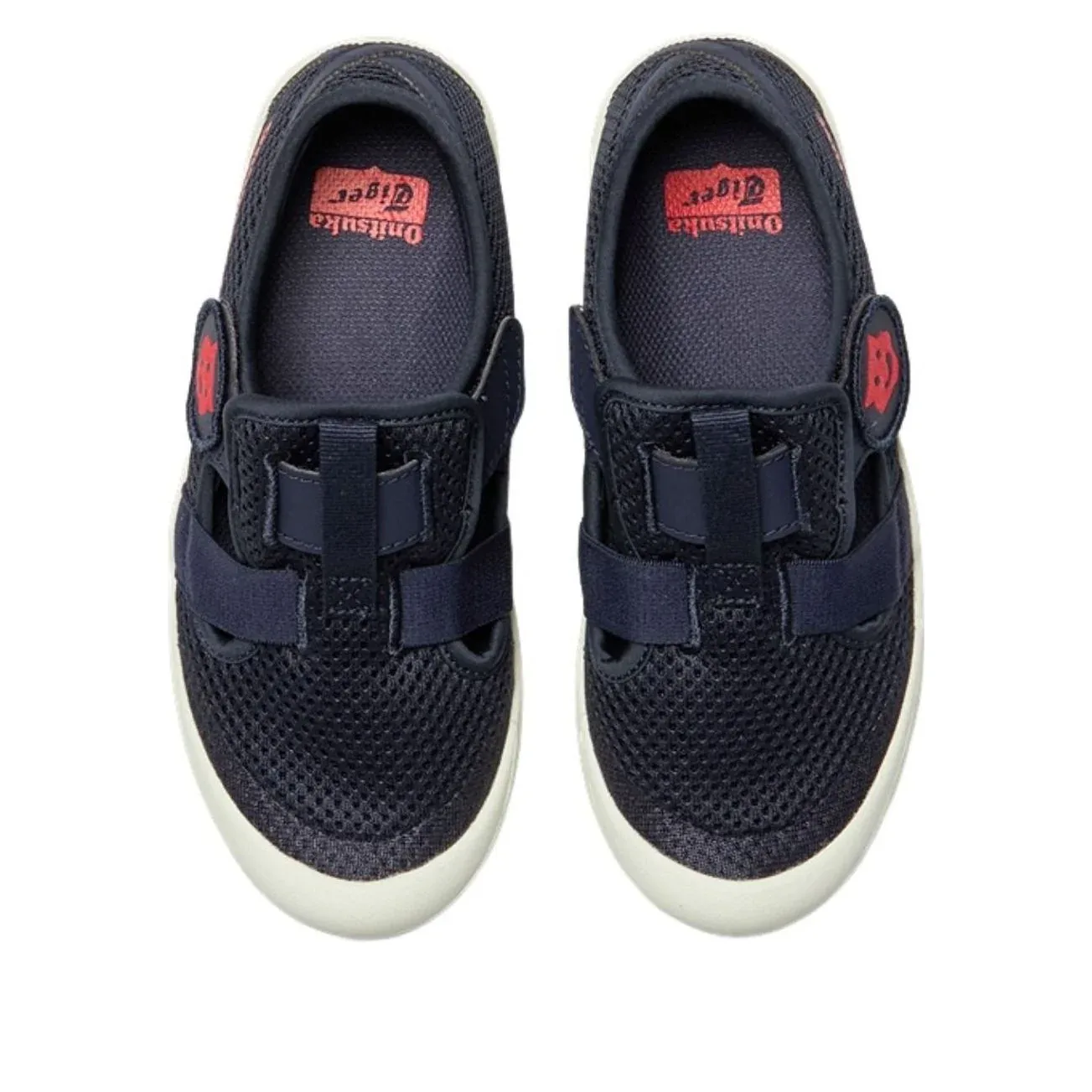 (PS) Сандалии Onitsuka Tiger Mexico 66 'Midnight Classic Red', темно-синий — фото 3