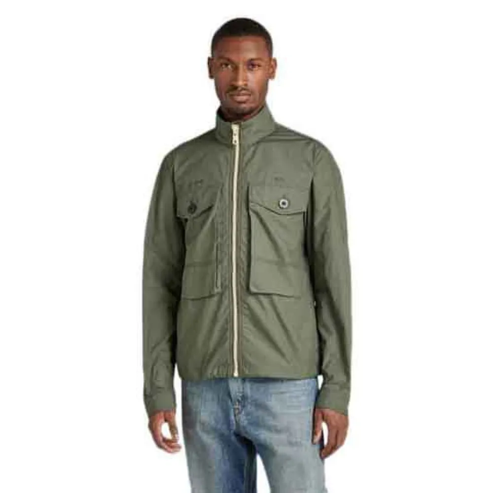 

Верхняя рубашка G-Star Long Pocket Track, зеленый