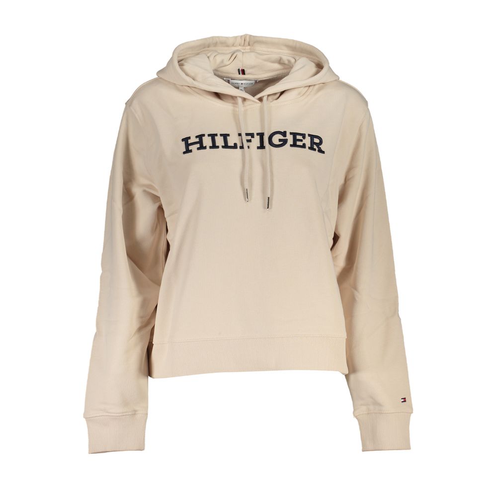 

Бежевый хлопковый женский свитер Tommy Hilfiger