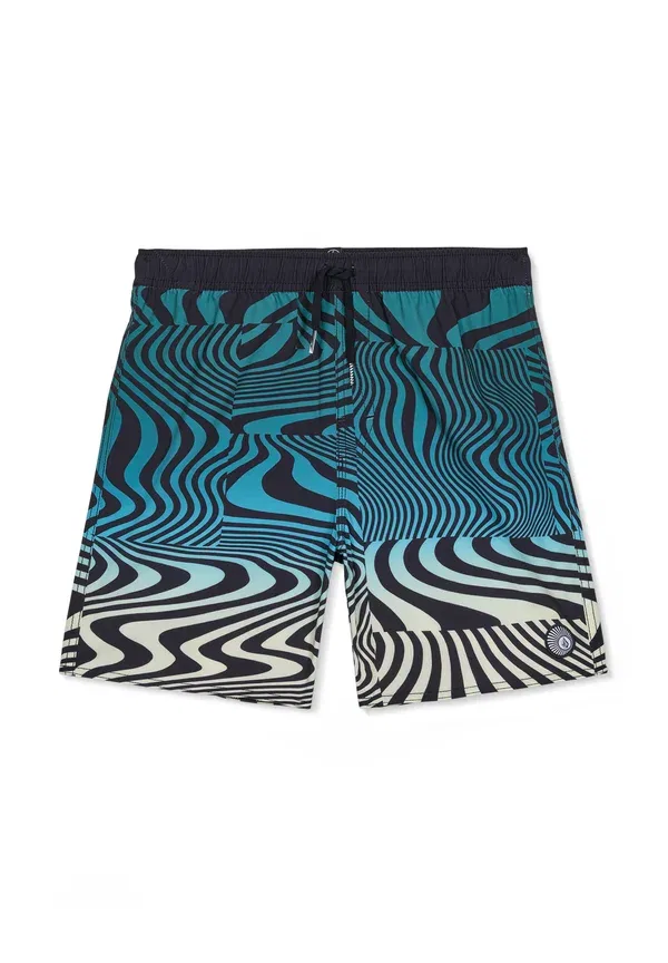 Плавки Volcom Board lido print trunk swimming shorts, оливково-зеленый