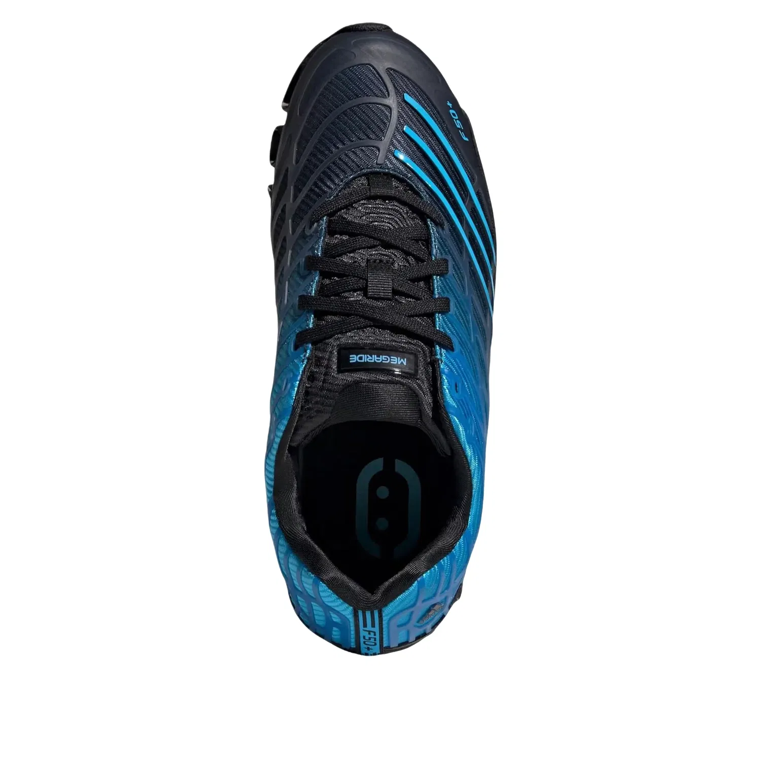Кроссовки Adidas Megaride F50 'Black Lucid Aquamarine' KJ4419, синий — фото 4