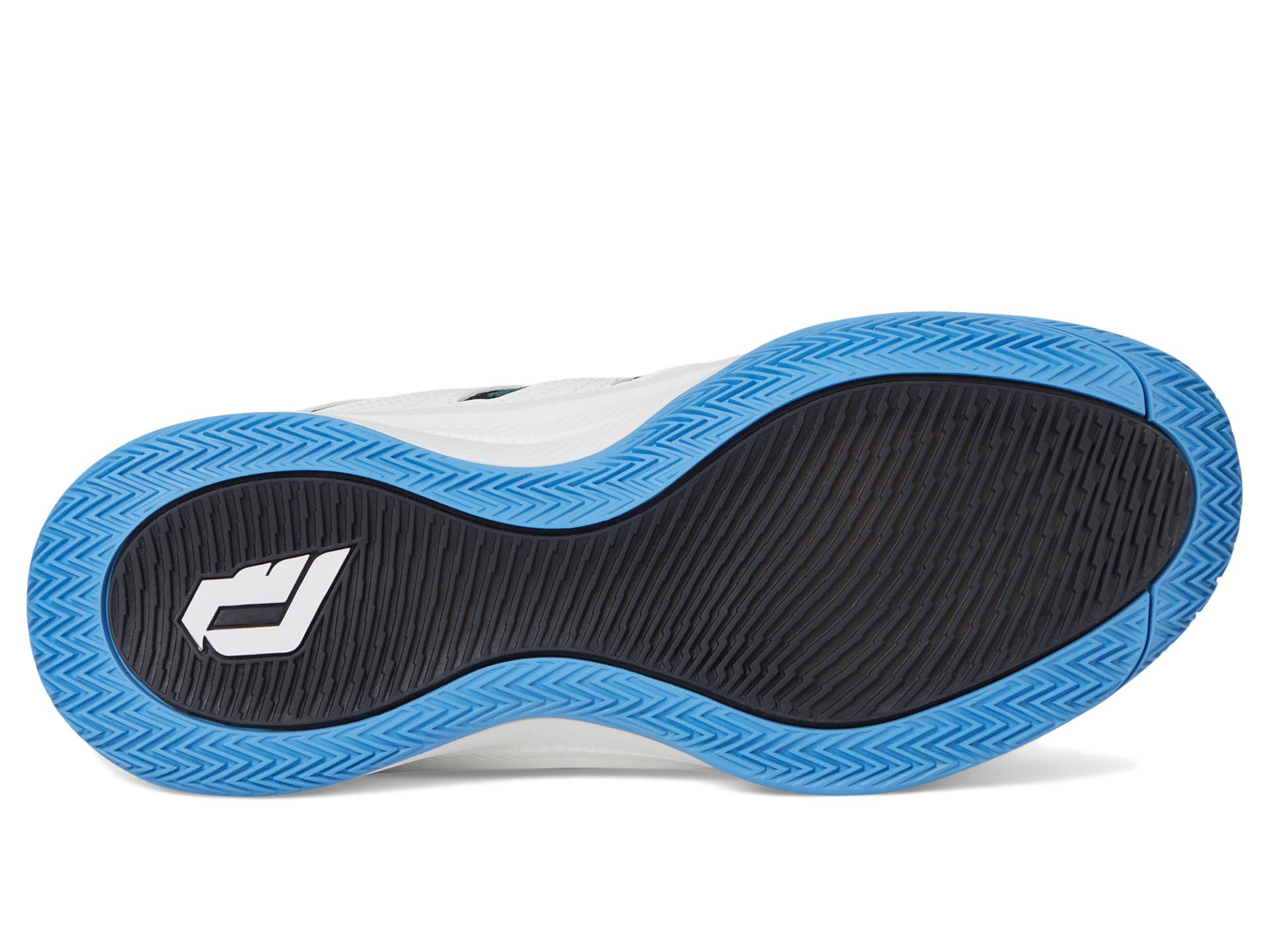 Кроссовки Unisex adidas Dame Certified 3, цвет White/Collegiate Green/Blue Burst — фото 3