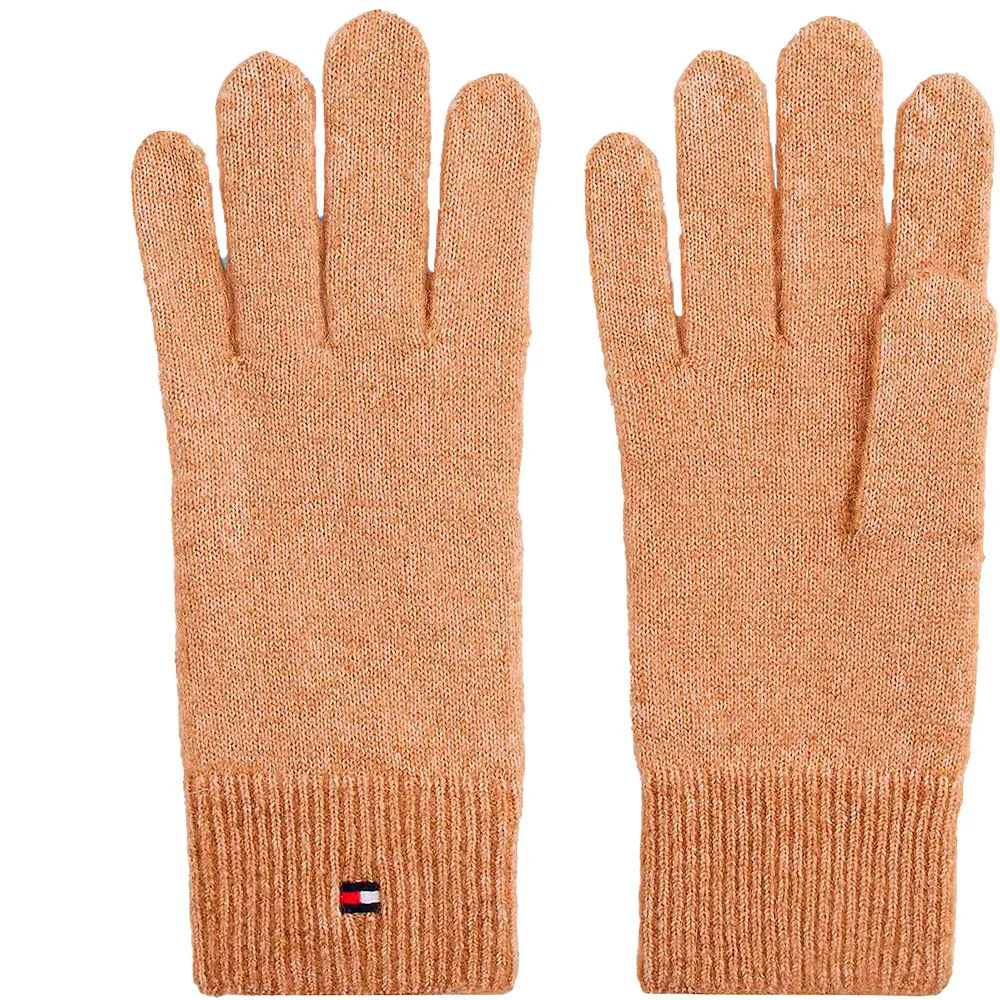 

Перчатки Tommy Hilfiger Flag Fluffy, коричневый