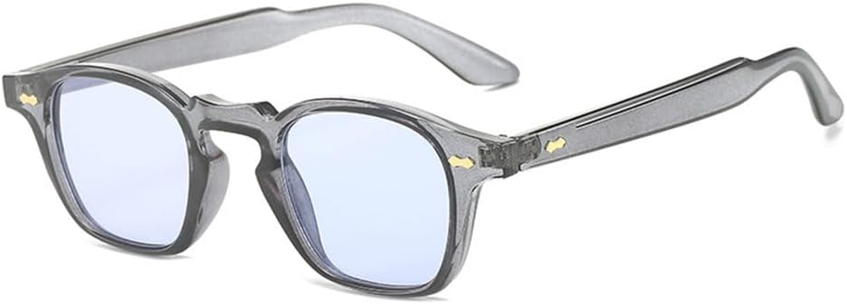 

Классические винтажные солнцезащитные очки с леопардовым принтом и заклепками для мужчин, модные солнцезащитные очки с синими линзами и черепаховой оправой для женщин TYUVIVO, C6 Blue