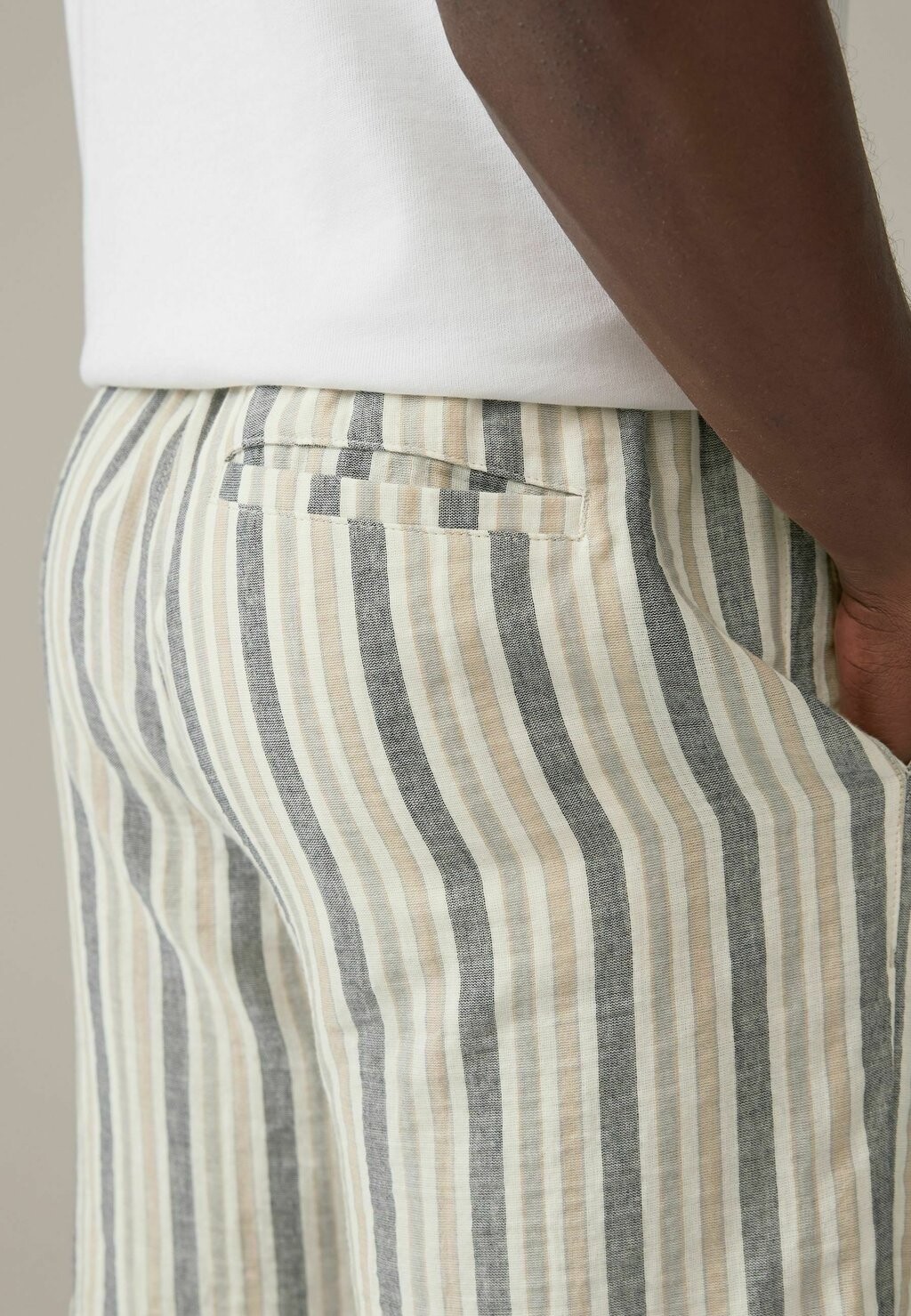 

Шорты STRIPED DOCK REGULAR FIT Next, синий