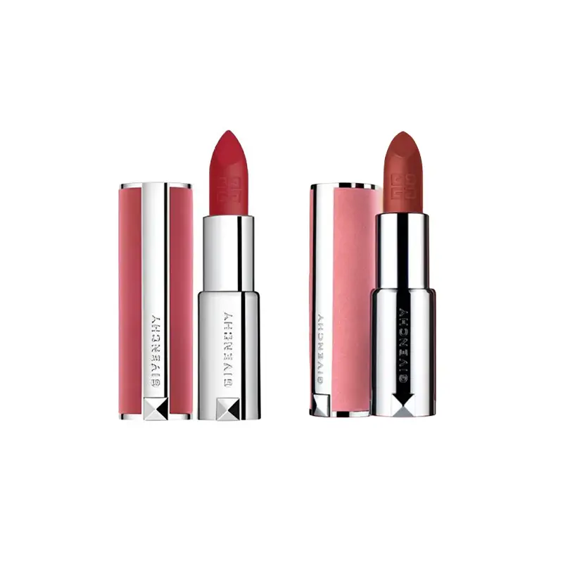 

Набор помад Velour, легко растушевывается, стойкий оттенок Givenchy, two-piece set: velvet lipstick #n27 3.4g+velvet lipstick #n50 3.4g