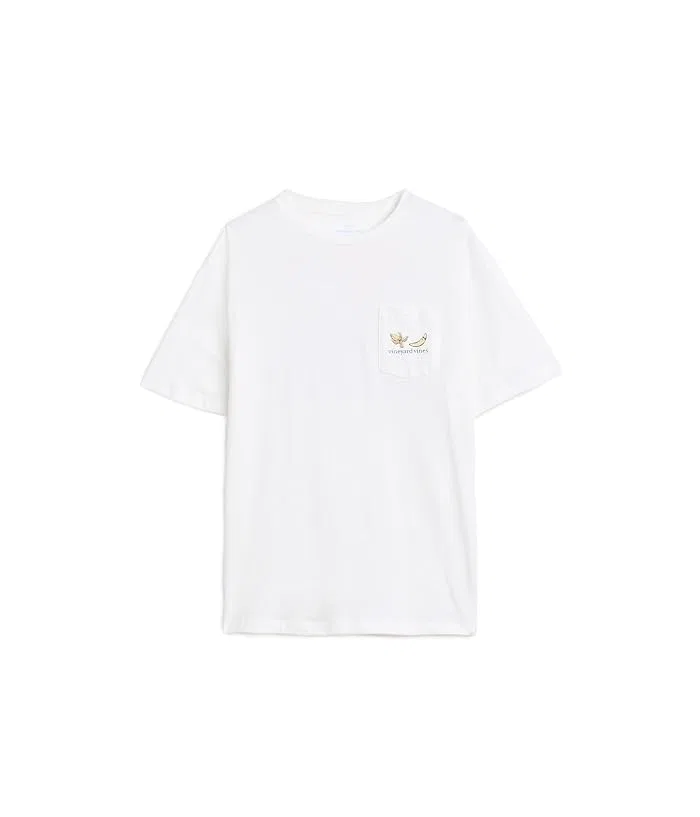 Футболка с принтом Banana Split Vineyard Vines Kids, White Cap