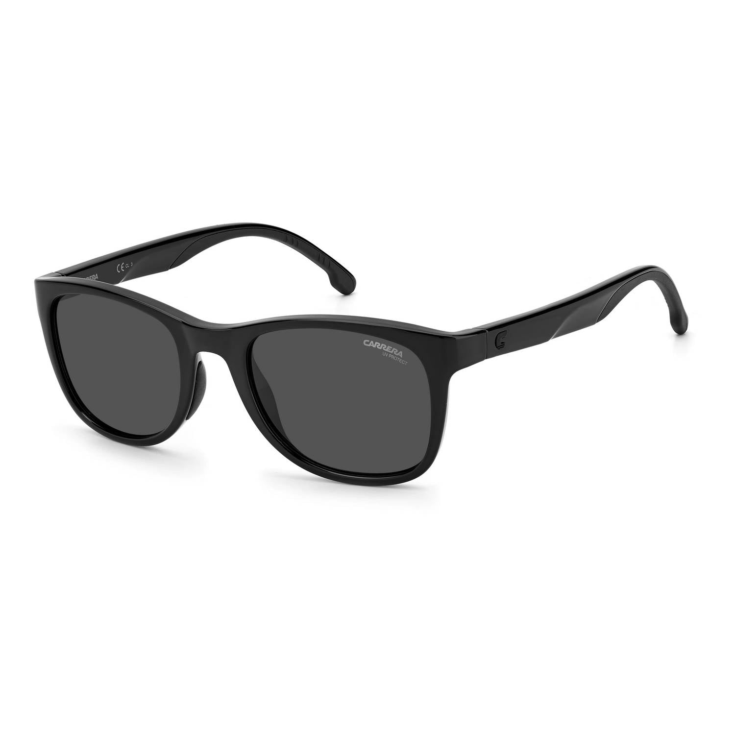 

Мужские солнцезащитные очки 8054/s черного/серого цвета Carrera