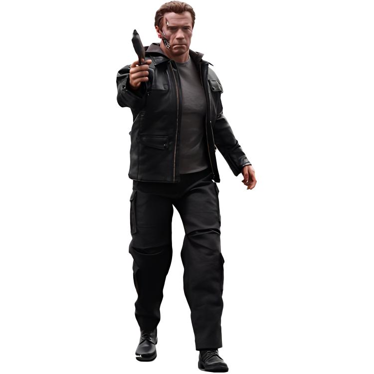 

Терминатор 5 Генезис T800 Seniors Edition, фигурки Арнольда Шварценеггера в масштабе 32см Hot Toys, T800