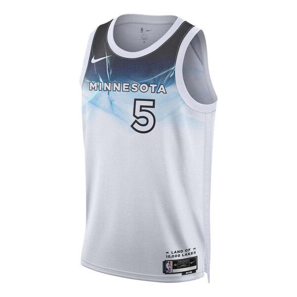 

Спортивная футболка minnesota timberwolves 2024/25 city edition jersey 'anthony edwards' Nike, белый